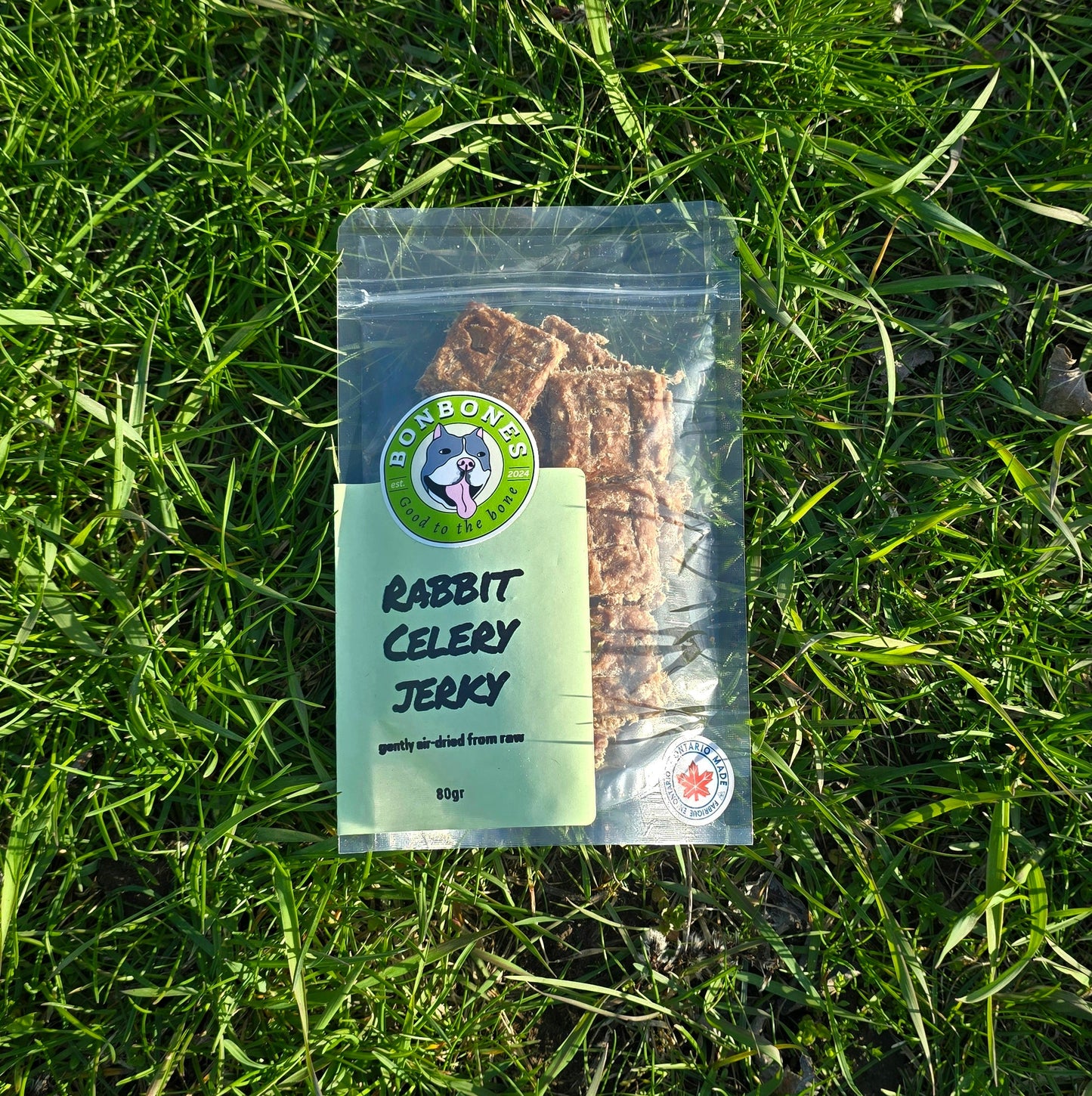 Rabbit & Celery Jerky